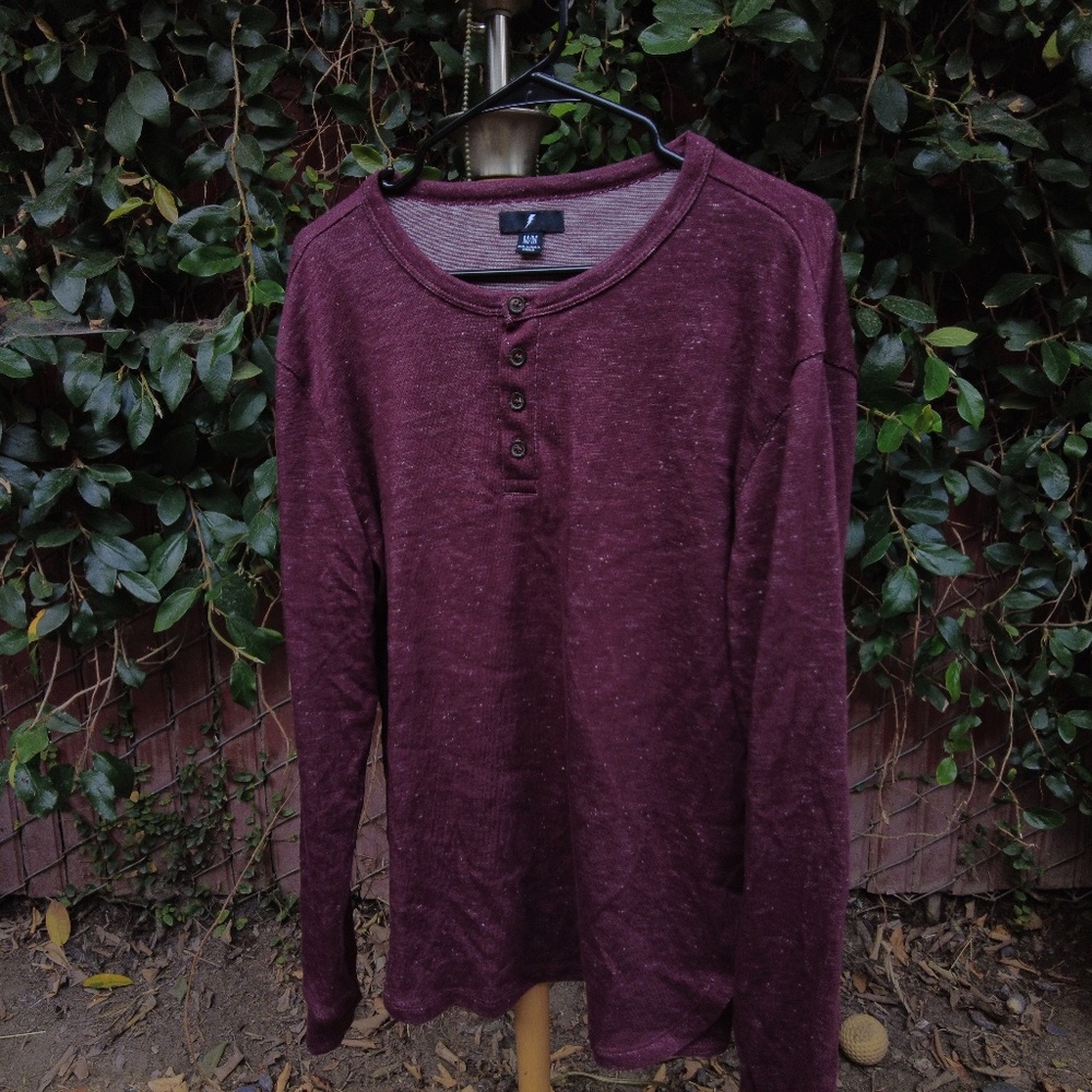 Long-Sleeve Henley
